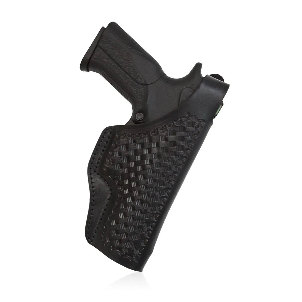 33/Z Basket Weave Leather OWB Holster