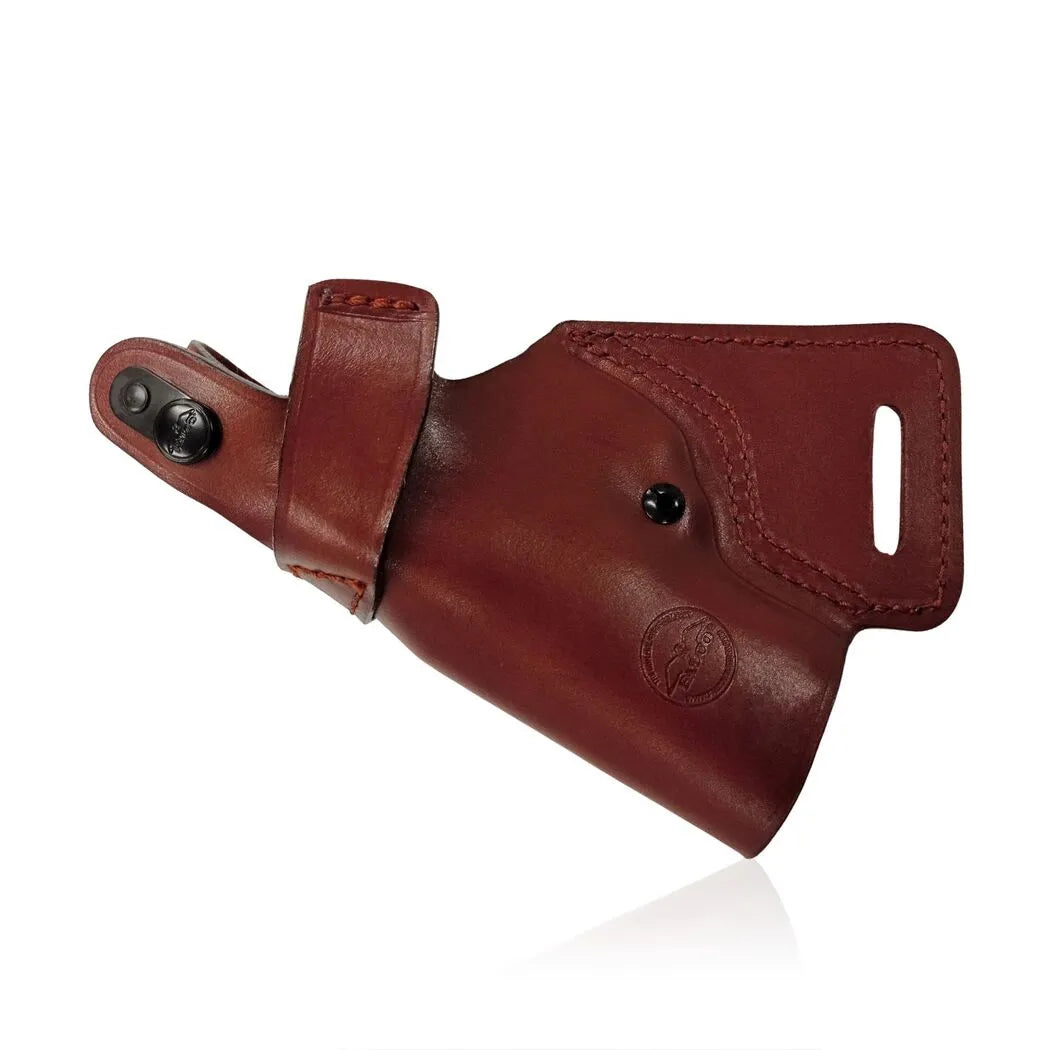 C606  Small Of Back Leather Holster w. Thumb Break - It. 144