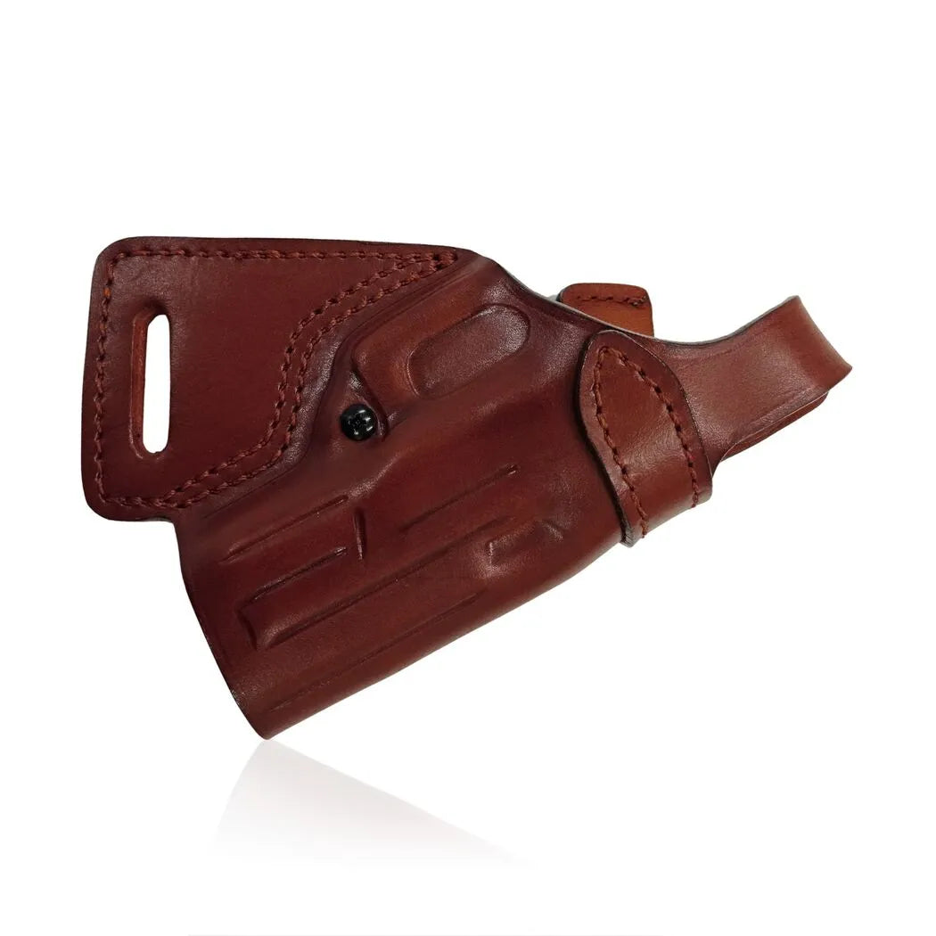 C606  Small Of Back Leather Holster w. Thumb Break - It. 144