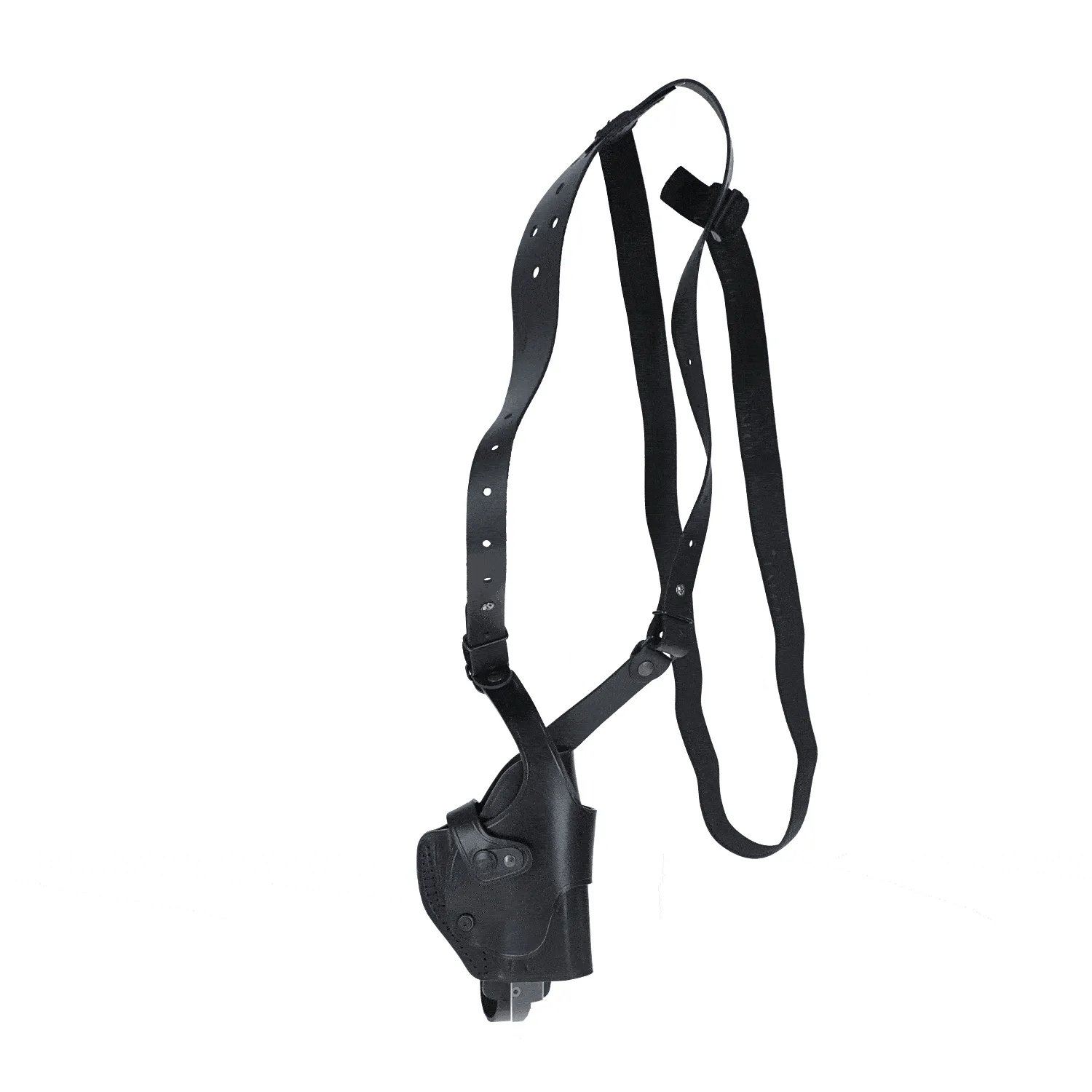 D601 Leather Vertical Roto Shoulder Holster - It. 71