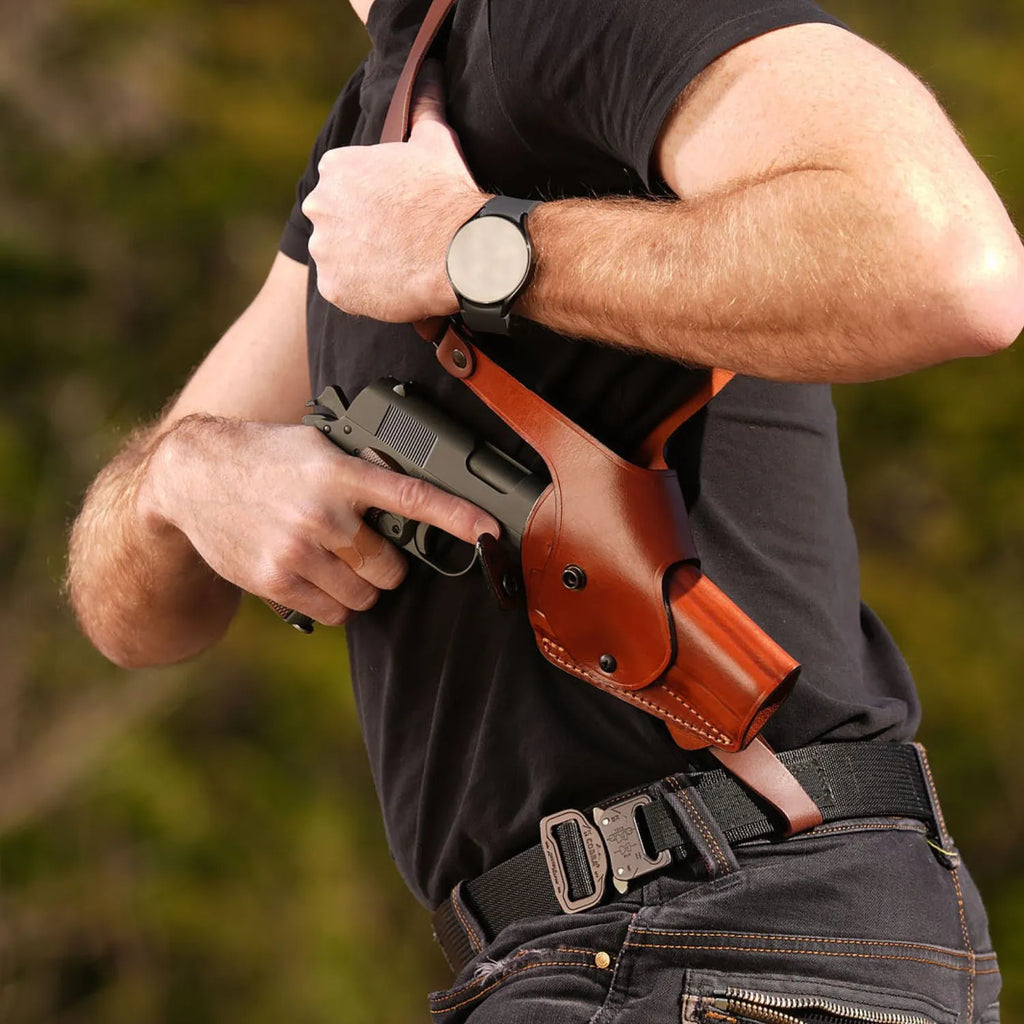 D603 R - Outlet Roto-Shoulder Holster with Counterbalance - It. 71/22R