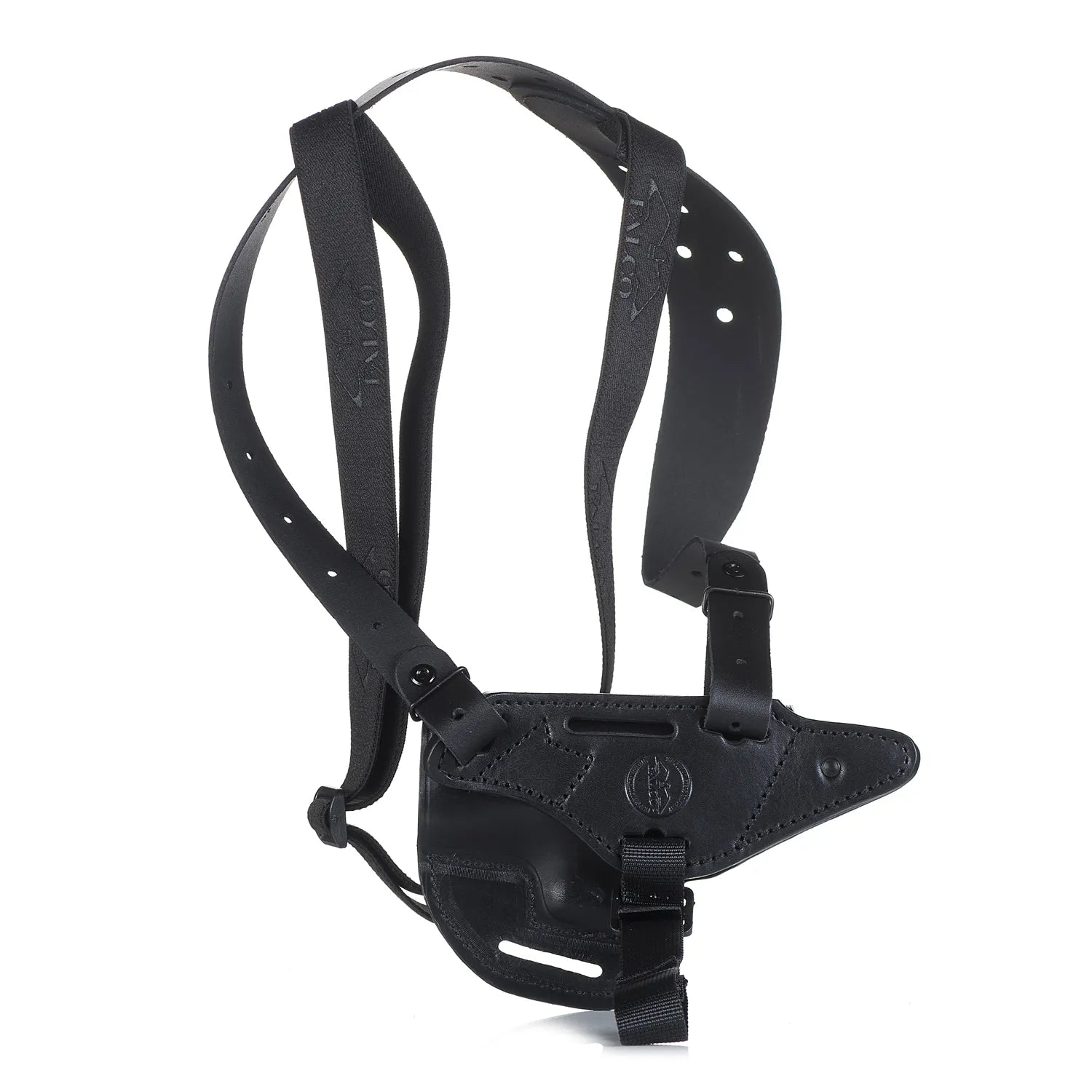 D604 Horizontal Leather Shoulder Holster - It. 15