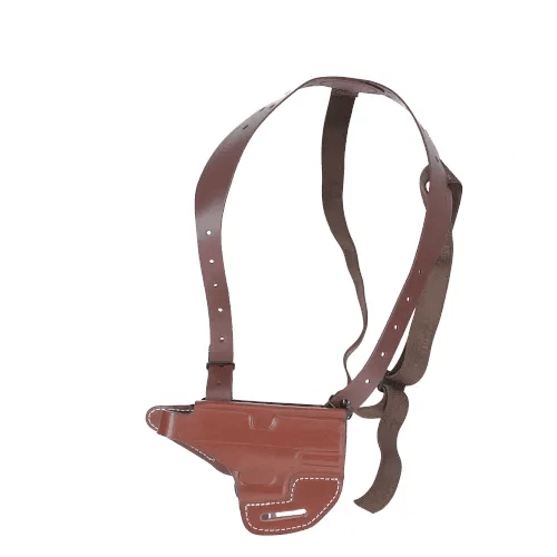 D604 Horizontal Leather Shoulder Holster - It. 15