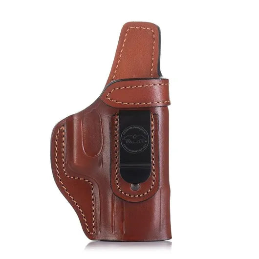 A604 Outlet open top leather holster for inside the waistband carry