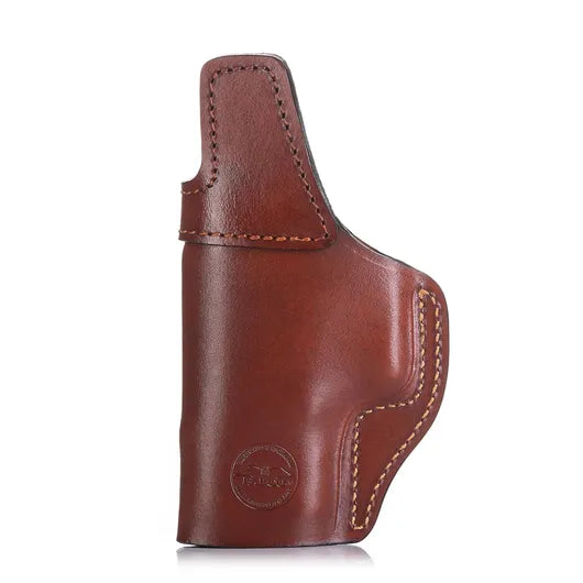 A604 Outlet open top leather holster for inside the waistband carry