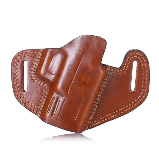 C603 R Outlet OWB Leather Holster with Open-top for Guns with Red Dot Sights