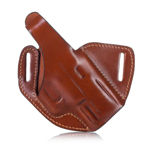 C604 R Outlet Cross-Draw Leather Holster for Guns with Red Dot Sights