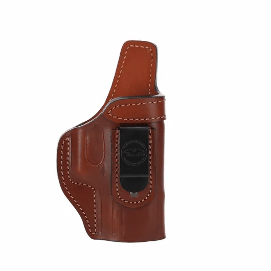 A604 Outlet open top leather holster for inside the waistband carry