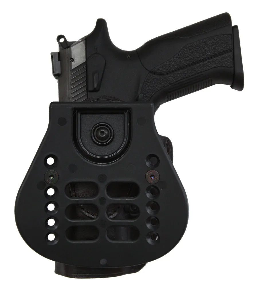 183 Paddle Leather Holster w Tension Screw