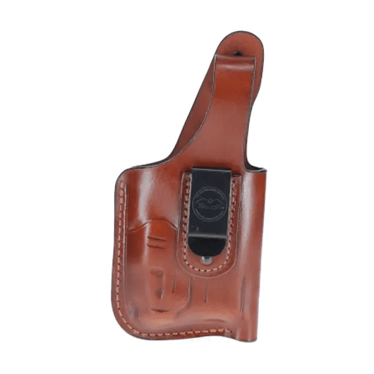 A601 LR Outlet IWB Leather Holster with Thumb Break for Guns with Lasers or Lights Plus Red Dot Sights